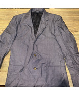 Rodd &amp; Gunn Blazer Mens Small Sports Coat. Chambray Blue Jacket Linen. N... - $49.49