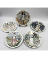 Vintage Lot of 5 FR. Ganeau D’ARCEAU LIMOGES Women of the Century Plates... - $84.07 CAD