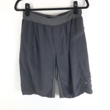 Lululemon Men&#39;s Surge Running Shorts Zip Pocket Elastic Waist Black Size Small - £34.10 GBP