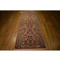 Fascinating 3x8 Authentic Hand-Knotted Rug LA-52511 - £674.49 GBP