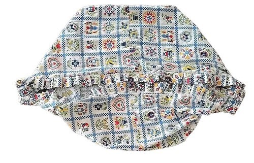 Pennsylvania Dutch ~ Handcrafted ~ Fabric ~ Basket Liner ~ 10" x 14.75" x 9" Item image 5