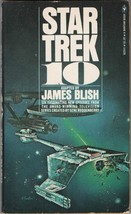 Star Trek 10 Paperback Book James Blish Bantam Books 1975 FINE+ - £2.70 GBP