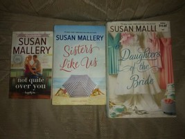 3 Susan Mallery Romance Sister Like Us Daughters Of The Bride Not Quite Over You - £13.51 GBP