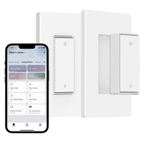 ORVIBO Smart Dimmer Switch w/Remote, Single Pole WiFi Dimmer Switch &amp; Wa... - $61.99