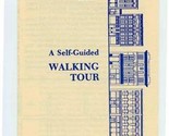 Washington North Carolina Walking Tour Brochure Otiginal Washington 1776 - £14.20 GBP