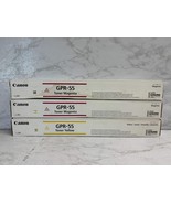 3 OEM Canon IR C5535,C5540,C5550,C5560,C5735i,C5750i,C5760i GPR-55 MMY T... - $4,873.29 MXN