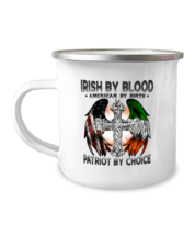Patriot Mugs Irish By Blood Camper-Mug  - £14.43 GBP