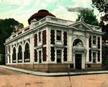 Waterbury CT Colonial Trust Company Bank 1908 UDB Postcard Valentine &amp; S... - $3.91