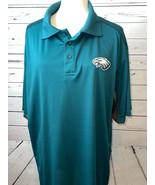 Philadelphia Eagles Polo Shirt size XLT Extra Large Tall Fanatics Green ... - €20,01 EUR