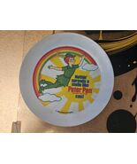 VTG 1983 Deka Peter Pan Peanut Butter Rainbow Melamine Plate Swift Company - $5.89