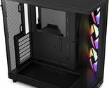 NZXT H6 Flow RGB Mid-Tower Airflow Case with 3 RGB Fans, Panoramic Glass... - $250.99