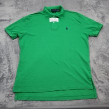 Polo Ralph Lauren Shirt Mens M Green Classic Fit Chest Button Collared Top - £12.75 GBP