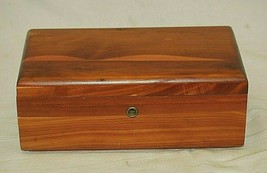 Lane Cedar Chest Salesman Sample Altavista VA Wooden Furniture Box Vintage MCM b - £37.77 GBP