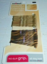 36 Scunci Striped No Slip Grip All Day Hold Hair Bobby Pins - $3.99