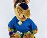 Scooby Doo Fright Light Scared Plush Shakes &amp; Talks with Flashlight Test... - $20.90