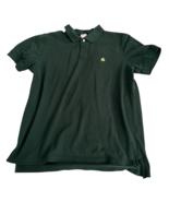 Brooks Brothers Performance Polo XL Green Solid Logo Short Sleeve Cotton... - $26.60