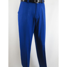 Men 2pc Walking Leisure Suit Short Sleeves By DREAMS Fancy 283-11 Royal Blue image 7
