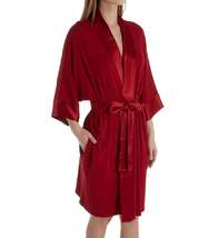 Shala  Knit Robe With Pockets And Satin Trim - $45.00