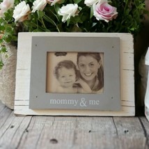 Mud Pie Picture Photo Frame Mommie And Me Farmhouse Wood Distressed Country - £16.02 GBP