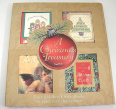 Christmas Treasury Set of 4 Little Holiday Books Carols Angels ABCs NIB - $9.20