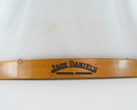 Jack Daniels Wood Sign Burned in Logo Branded Rustic 34&quot; Curved Hillsbor... - $72.55