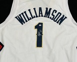 Zion Williamson Signed New Orleans Pelicans Basketball Jersey COA - £140.80 GBP