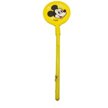 Vintage Mickey Mouse Pen Walt Disney Productions Yellow Plastic Skinny Ink Pen - £5.93 GBP