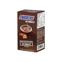 Snickers Hot Chocolate Sticks - Caramel, Peanuts, Nougat &amp; Chocolate, 6 ... - $285.40 MXN
