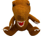 Naturally Kids T-Rex Dinosaur Stuffed Animal Toy 8 in  No Tag Plush  - £7.29 GBP
