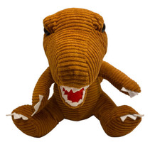 Naturally Kids T-Rex Dinosaur Stuffed Animal Toy 8 in  No Tag Plush  - $9.28