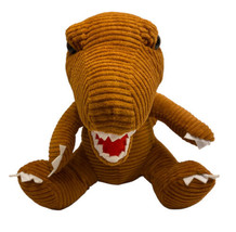 Naturally Kids T-Rex Dinosaur Stuffed Animal Toy 8 in  No Tag Plush  - £7.29 GBP