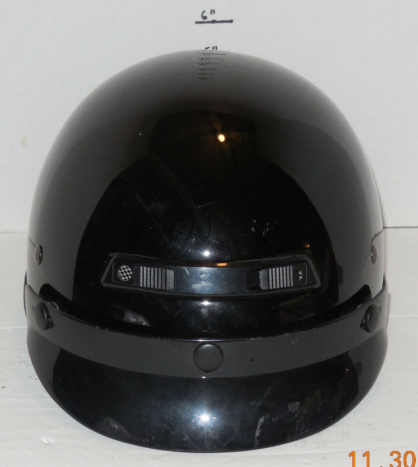 Harley-Davidson Motorcycle Half Helmet XS Snell DOT Approved - $62.45