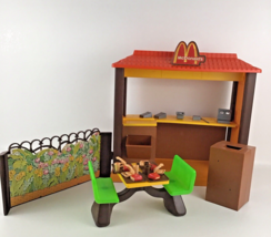 Barbie Loves McDonald&#39;s Restaurant Portable Playset Accessories Vintage 1982 80s - £193.78 GBP