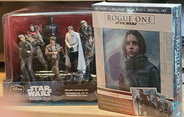 Rogue One Star Wars Target Exclusive 3D Blu-Ray DVD Deluxe Figurine GIFT Set - £194.75 GBP