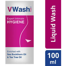 VWash Plus Expert Intimate Hygiene Liquid Wash For Women 100ML (Pack Of 1) - £20.11 GBP