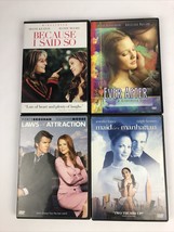 4 Movie DVD Lot Chick Flick Romantic Comedy - Because I Said So , Ever After +++ - £10.94 GBP
