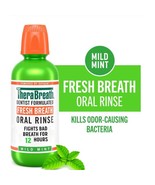 Therabreath Mild Mint Oral Rinse Liquid 16 Oz for bad breath, dry mouth ... - $52.78 CAD