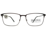 Bulova Eyeglasses Frames SUMER GREY Square Full Rim Twist Titanium 55-17... - $37.07