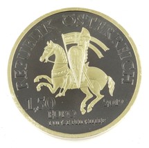 1 Oz Silver Coin 2019 1.5 Euro Austria Golden Ring Robin Hood #500/500 L... - £232.98 GBP
