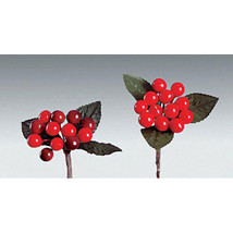 Berry Cluster Pick Red and Burgundy Mix - $14.35