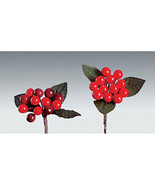 Berry Cluster Pick Red and Burgundy Mix - £11.28 GBP