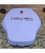 Babycakes CP-12 Cake Pop Maker Purple 12 Cake Pops Works Great Tested Works - $34.91 CAD