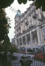 1968 Exterior View Palace Hotel Lucerne Switzerland Ektachrome 126 Slide - £2.77 GBP