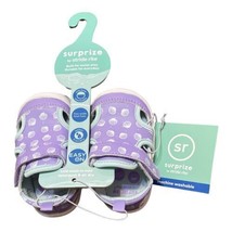 Surprize By Stride Rite Newborn Girls Shell Print Sandal, Purple, 3M - £7.69 GBP