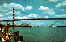 Postcard The Ambassador Bridge Posted - £4.59 GBP