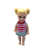 Mattel Barbie Toddler Doll Kelly Baby Sister with Dress Blonde Hair 2017 - £8.56 GBP