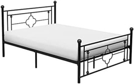 Black Full Morris Metal Platform Bed By Homelegance. - £183.82 GBP