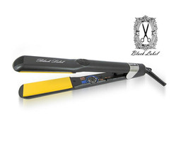 ISO Beauty Black Label Dual Voltage Ceramic Heating Plates Hair Straightener  - $75.00