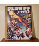 Planet Stories 1942 Winter Issue Colossus Of Chaos Science Fiction Poster - $37.40