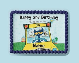 Custom Edible Birthday Cake Topper/ Peel like a sticker - €8,65 EUR